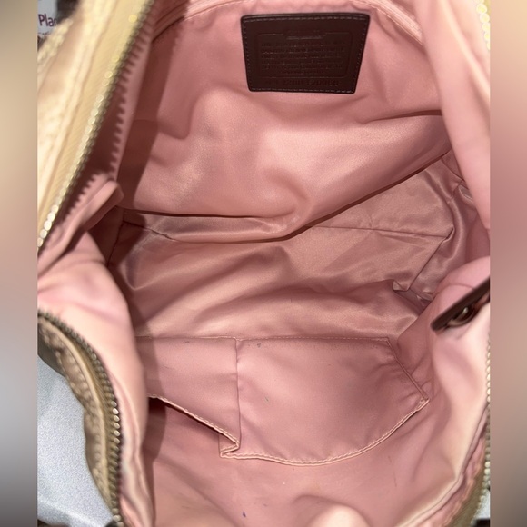 COACH Ashley Dotted Op Art Satchel Bag - Picture 10 of 10